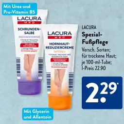 Aldi Süd LACURA Spezial Fußpflege Angebot