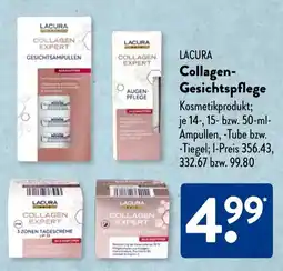 Aldi Süd LACURA Collagen- Gesichtspflege Angebot