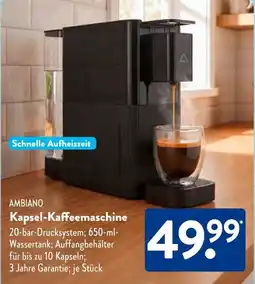 Aldi Süd AMBIANO Kapsel-Kaffeemaschine Angebot