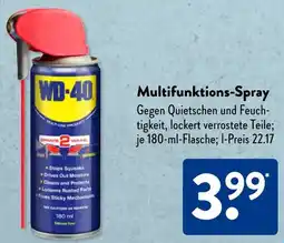 Aldi Süd WD-40 Multifunktions-Spray Angebot
