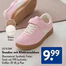 Aldi Süd LILY & DAN Sneaker mit Klettverschluss Angebot