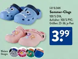 Aldi Süd LILY & DAN Sommer-Clogs Angebot