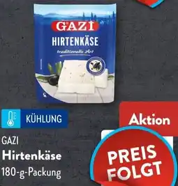 Aldi Süd GAZI Hirtenkäse Angebot