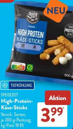 Aldi Süd SPEISEZEIT High-Protein Käse-Sticks Angebot