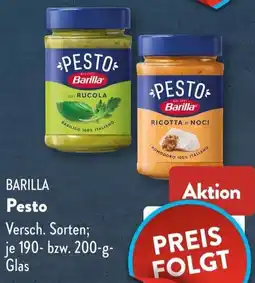 Aldi Süd BARILLA Pesto Angebot