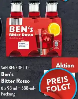 Aldi Süd SAN BENEDETTO Ben's Bitter Rosso Angebot