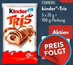 Aldi Süd FERRERO kinder Tris Angebot