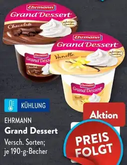 Aldi Süd EHRMANN Grand Dessert Angebot