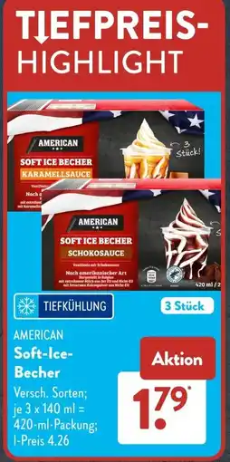 Aldi Süd AMERICAN Soft-Ice-Becher Angebot
