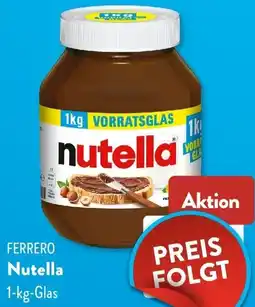Aldi Süd FERRERO Nutella Angebot