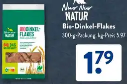 Aldi Süd Nur Nur Natur Bio-Dinkel-Flakes Angebot