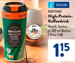 Aldi Süd BARISSIMO High-Protein Kaffeedrink Angebot