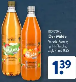 Aldi Süd RIO D'ORO Der Milde Angebot