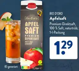 Aldi Süd RIO D'ORO Apfelsaft Angebot