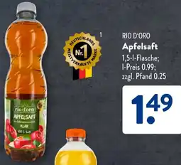 Aldi Süd RIO D'ORO Apfelsaft Angebot