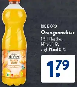 Aldi Süd RIO D'ORO Orangennektar Angebot