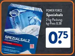 Aldi Süd POWER FORCE Spezialsalz Angebot
