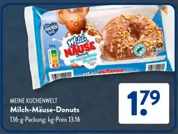 Aldi Süd MEINE KUCHENWELT Milch-Mäuse-Donuts Angebot