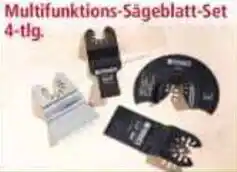 Norma Multifunktions-Sägeblatt-Set 4-tlg. Angebot