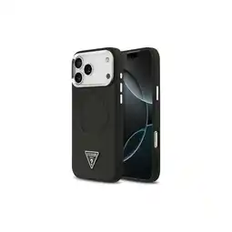 Netto Marken-Discount Guess Triangle Logo magnetisch Hülle iPhone 17 Pro Schwarz Angebot