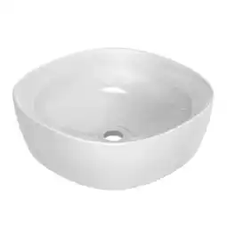 Netto Marken-Discount Schütte Aufsatzwaschbecken TASSONI CUBE 44 cm Weiß Angebot