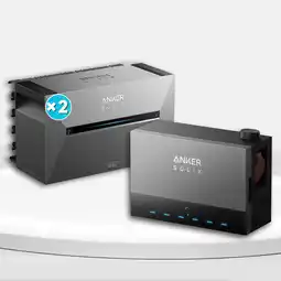 Netto Marken-Discount Anker SOLIX Power Dock mit Anker SOLIX Solarbank 3 E2700 Pro x2 Angebot