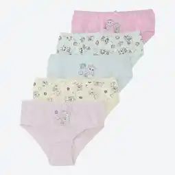 NKD Kinder-Mädchen-Slips aus Baumwolle, 5er-Pack Angebot