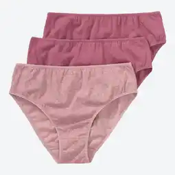 NKD Damen-Rioslip mit hohem Baumwollanteil, 3er-Pack Angebot
