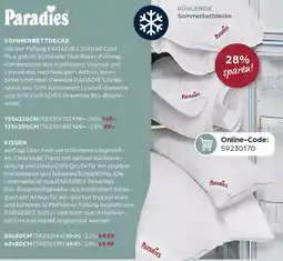 Möbel Buss Paradies Sommerbettdecke Angebot