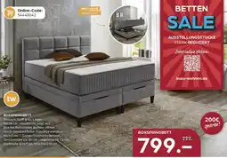 Möbel Buss Boxspringbett Angebot