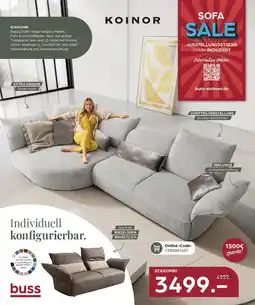 Möbel Buss Koinor eckkombi Angebot