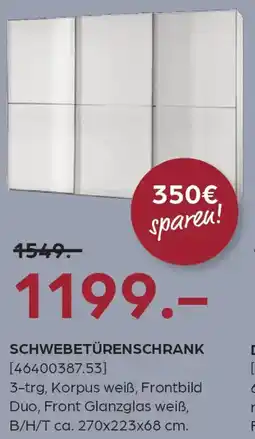 Möbel Buss Schwebetürenschrank Angebot