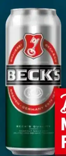 Handelshof Beck's Bier Angebot