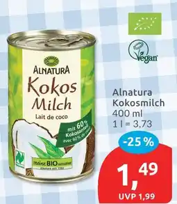 Budni Alnatura kokosmilch Angebot