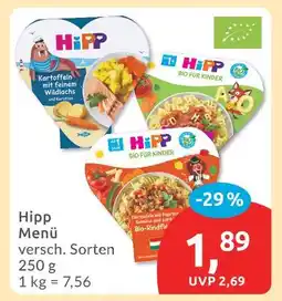 Budni Hipp menü kartoffeln mit feinem wildlachs und karotten Angebot