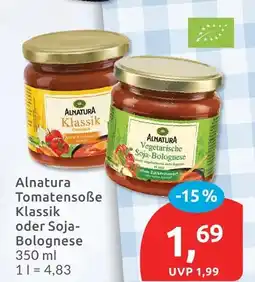 Budni Alnatura tomatensoße klassik Angebot