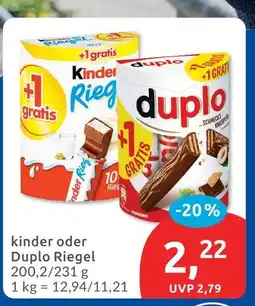 Budni Kinder riegel Angebot
