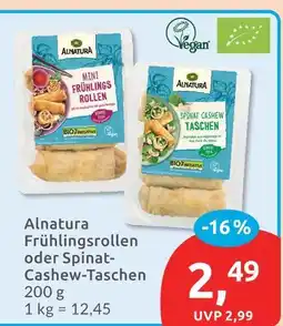 Budni Alnatura mini frühlingsrollen Angebot