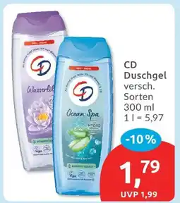 Budni Cd duschgel wasserlilie Angebot