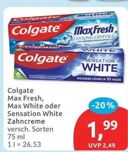 Budni Colgate max fresh Angebot