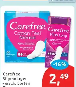 Budni Carefree cotton feel normal Angebot