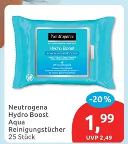 Budni Neutrogena hydro boost aqua reinigungstücher Angebot