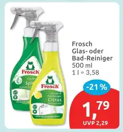 Budni Frosch glas-reiniger Angebot