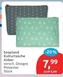 Budni Soapland kulturtasche anker Angebot