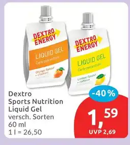 Budni Dextro energy liquid gel orange flavor + vitamins Angebot