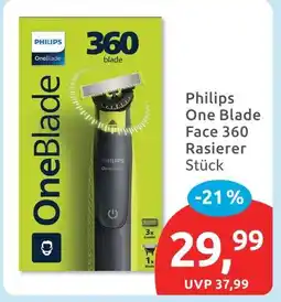 Budni Philips one blade face 360 rasierer Angebot
