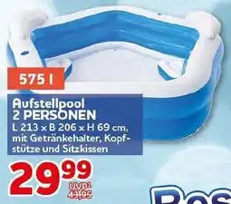CENTERSHOP Bestway Aufstellpool 2 PERSONEN Angebot