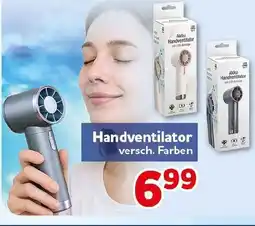 CENTERSHOP Akku Handventilator Angebot