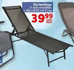CENTERSHOP Gartenliege Angebot