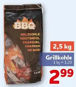 CENTERSHOP BBQ Grillkohle Angebot